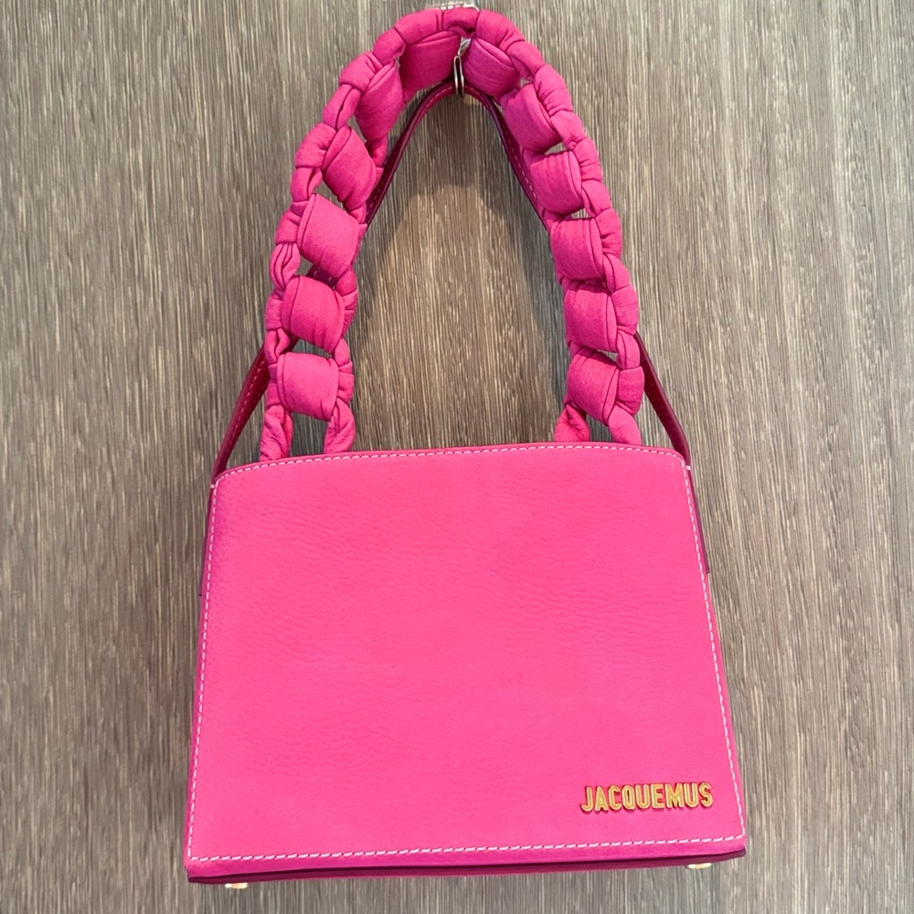 Jacquemus Noeud Bag in Pink - Picture 5 of 16